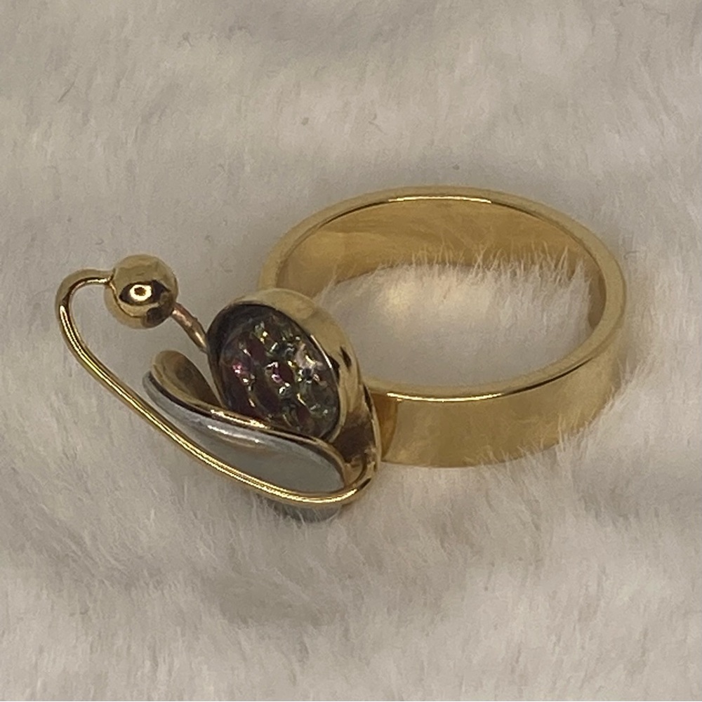 Christophe Poly Sophisticated Statement Ring - image 2